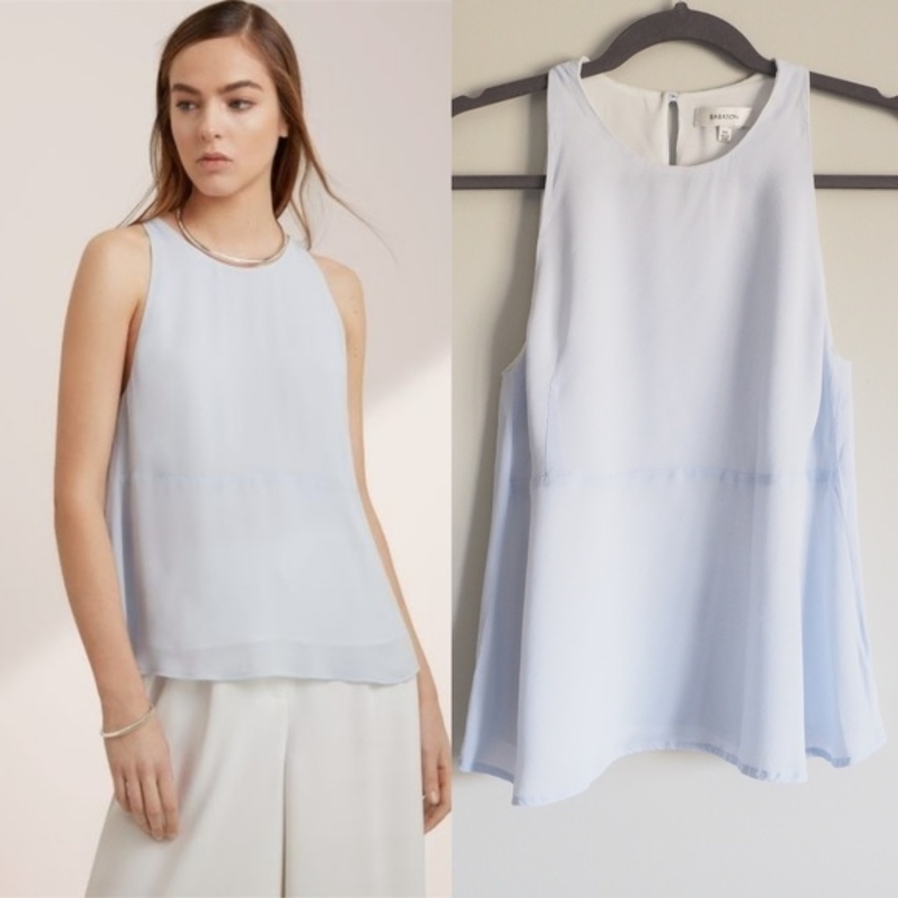 🌞Aritzia Babaton Keshawn Blouse Tank Top Sleeveless